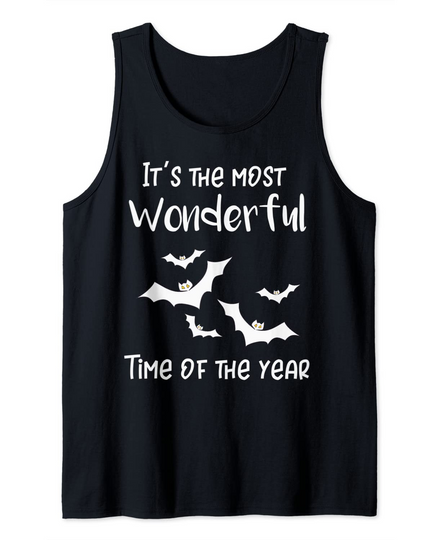 Discover Most Wonderful Time of the Year Bats Tank Top