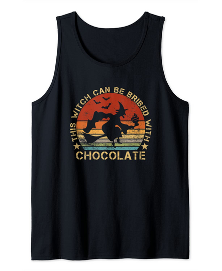 This Witch Can Be Bribed With Chocolate Tank Top