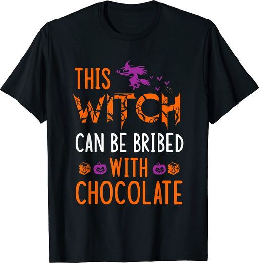 This Witch Can Be Bribed With Chocolate T-Shirt