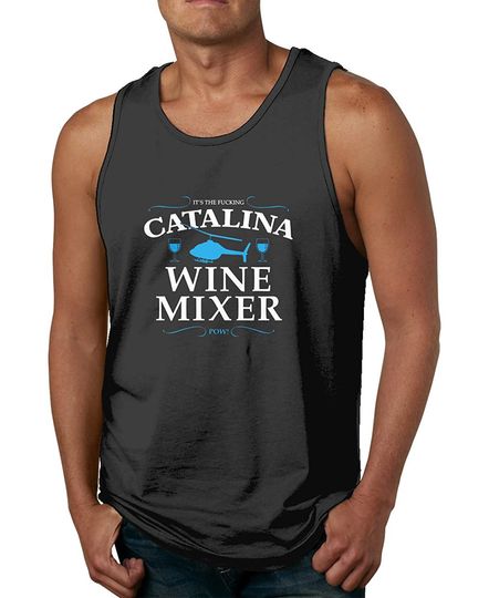 Catalina Wine Mixer Theme Tank Top