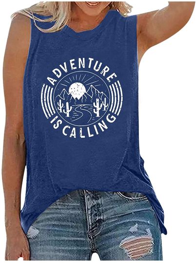 Adventure is Calling Tank Top