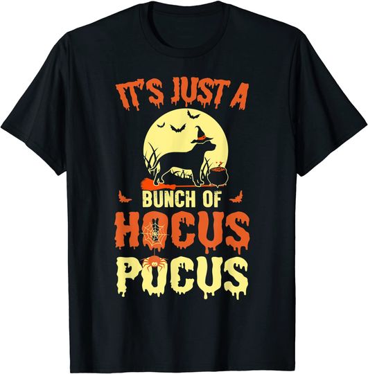 Discover It's Just A Bunch Of Hocus Halloween Pocus Outfits T Shirt