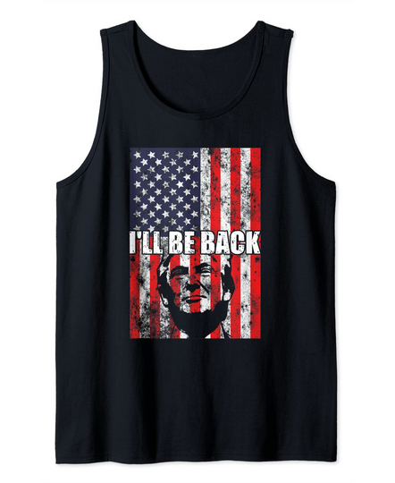 I'll be back Trump 2024 Tank Top