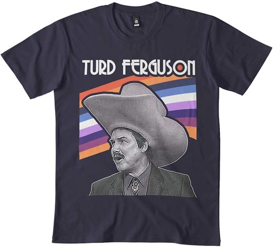 Turd Ferguson Celebrity Jeopardy Retro T-Shirt