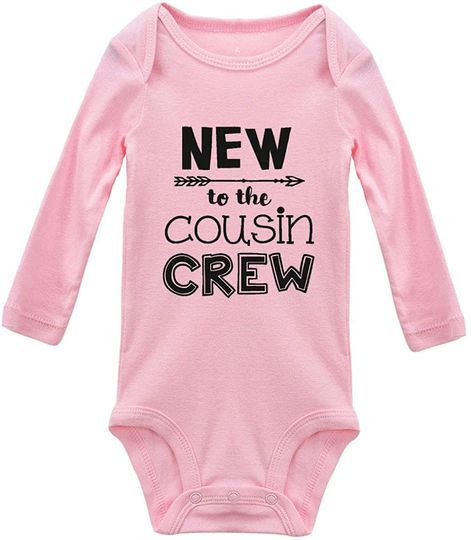 Baby New to The Cousin Crew Bodysuit Long Sleeve