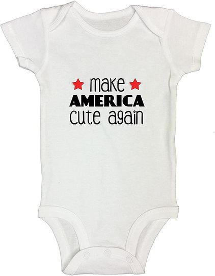 Make America Cute Again Baby Bodysuit