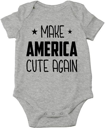Make America Cute Again Baby Bodysuit