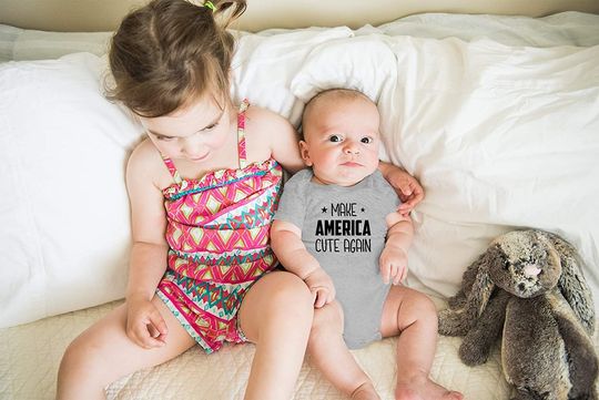 Make America Cute Again Baby Bodysuit