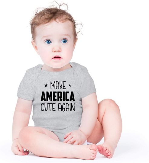 Make America Cute Again Baby Bodysuit
