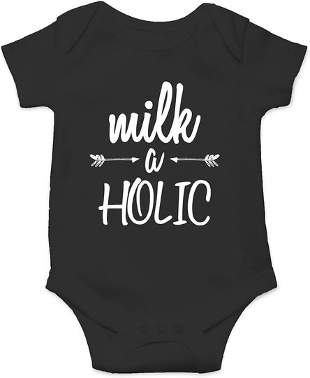 Milkaholic Baby Bodysuit