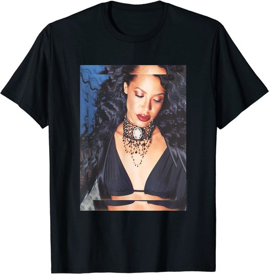 Aaliyah Double Photo T-Shirt