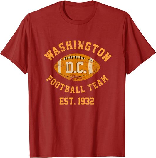 Vintage Washington DC Football Gift Sports Team 1932 T-Shirt
