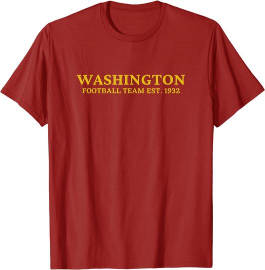 Vintage Washington DC Football Gift Sports Team 1932 T-Shirt