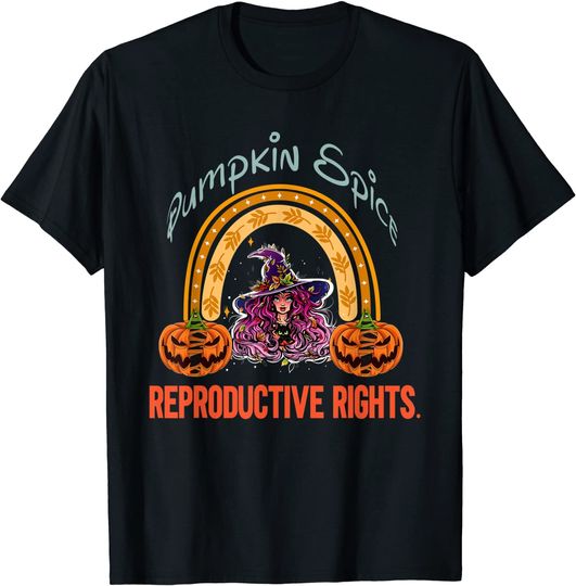 Pumpkin Spice Reproductive Rights T-Shirt