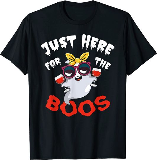 Discover I'm Just Here For The Boos Funny Halloween T-Shirt