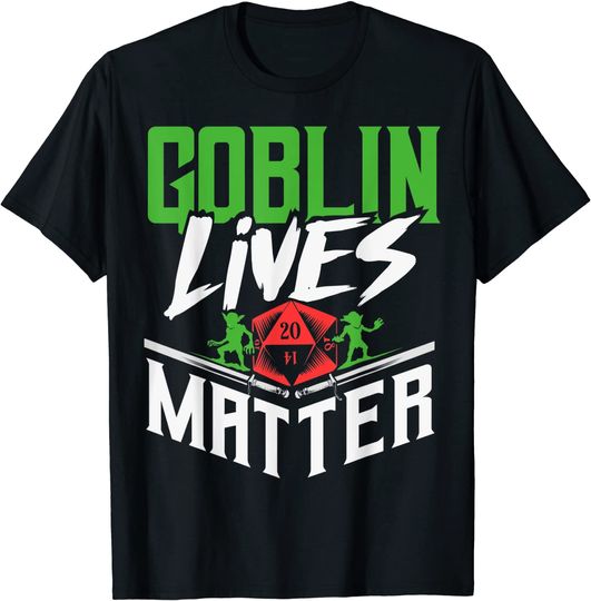 Discover Goblin Lives Matter Gamer T-Shirt