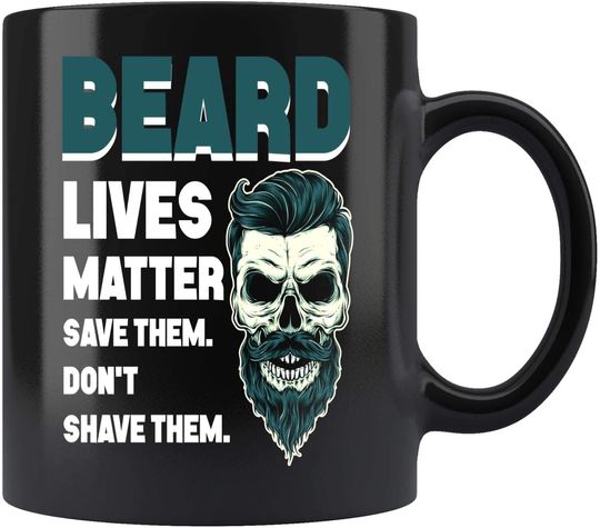 Discover Beard Lives Matter Mug Coffee Mug