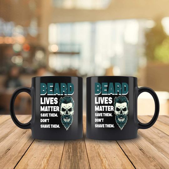 Beard Lives Matter Mug Coffee Mug
