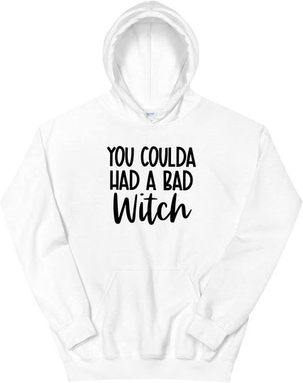 You Coulda Had A Bad Witch Halloween Pullover Hoodie