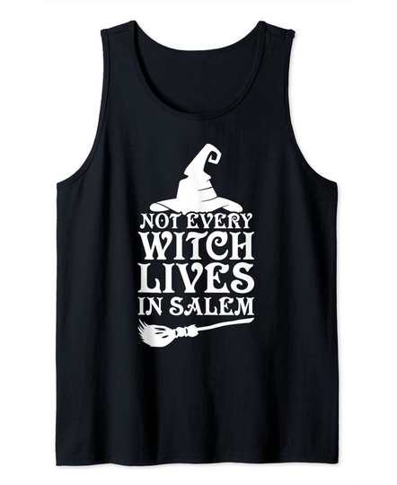 Discover Not Every Witch Lives in Salem Costume Tank Top