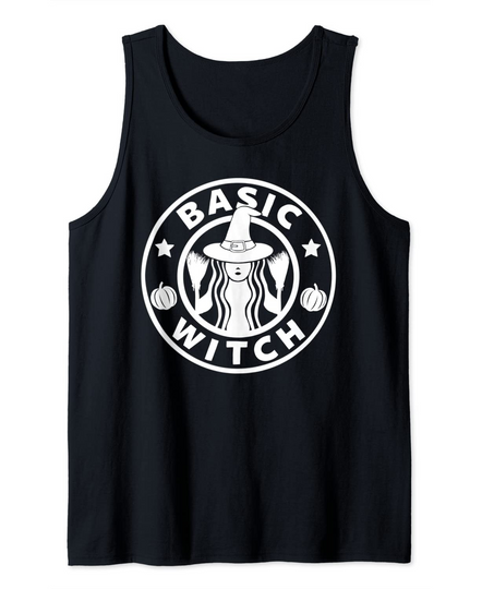 Basic witch Halloween for magic fans Tank Top