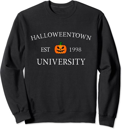Halloween Town University Women Vintage Halloween Sweatshirt