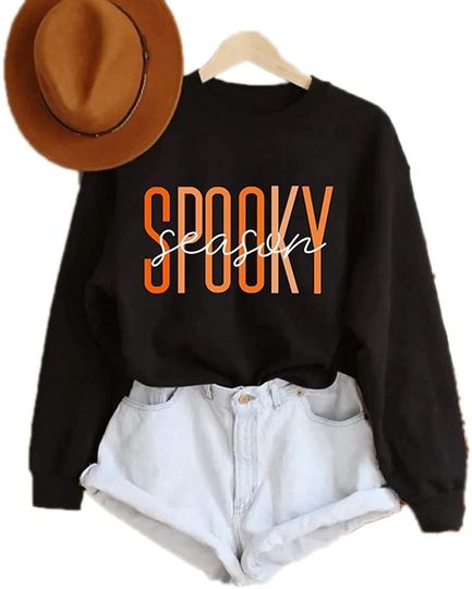 Plus Size Spooky Season Sweatshirts