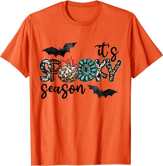 It's Spooky Season Happy Halloween Pumpkin T-Shirt