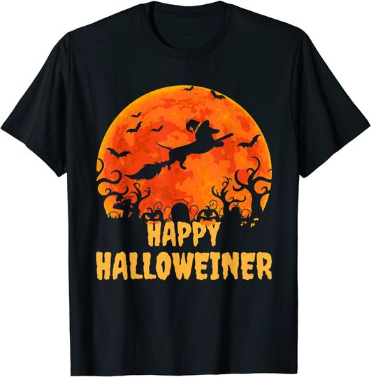 Dachshund Happy Halloweiner T-Shirt