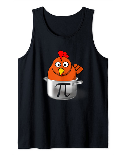 Chicken Pot Pie Chicken Pot Pi Teacher Student Tank Top