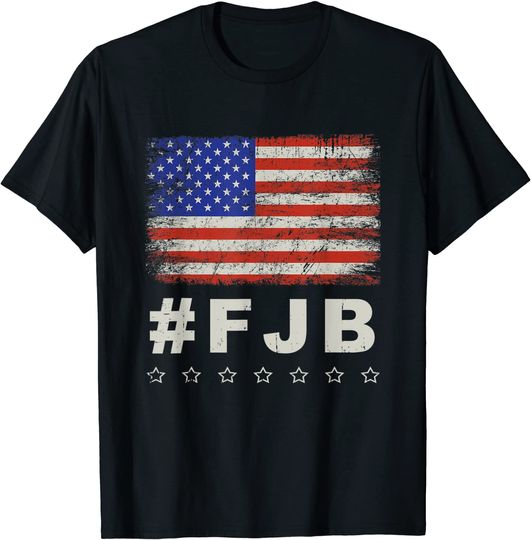FJB Pro America US Distressed Flag F Joe FJB T-Shirt