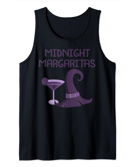 Discover Midnight Margaritas Wiccan Pagan Cheeky Witch Tank Top