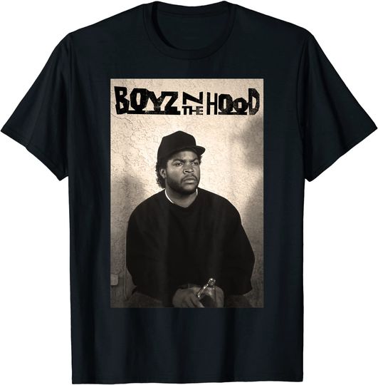 Discover Boyz N The Hood Doughboy Mean Mug Photo Logo T-Shirt