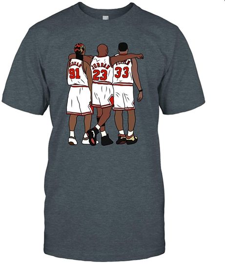 Match Jordan Dennis Rodman Basketball Adults T Shirt