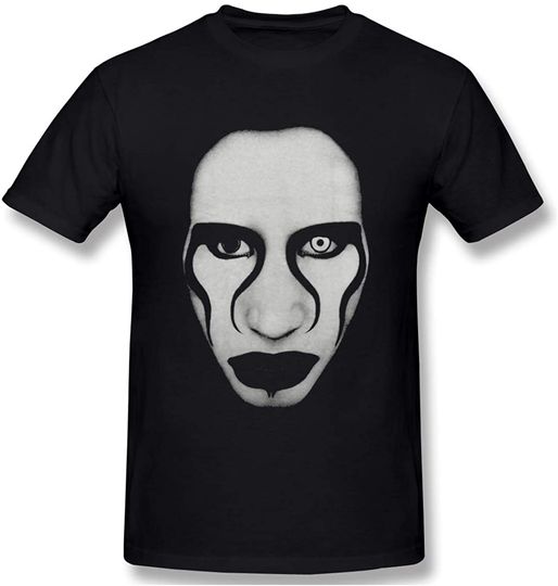 Discover Marilyn Manson Adult White Shirt T-Shirt