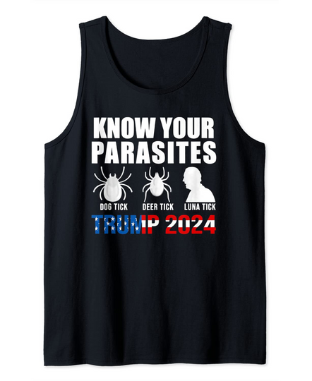 Discover Funny Know Your Parasites Tank Top