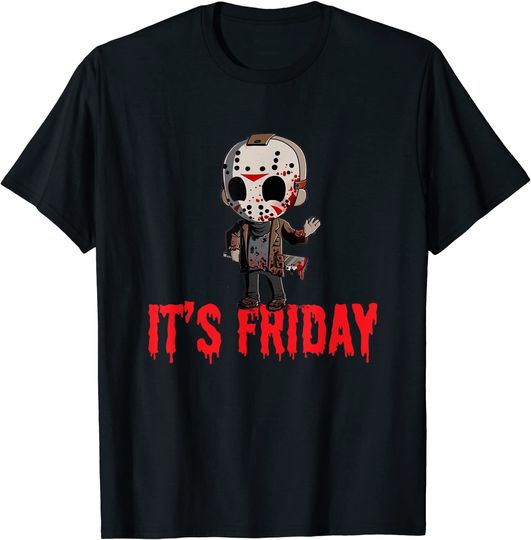 Funny Friday 13th Funny Halloween Horror T-Shirt