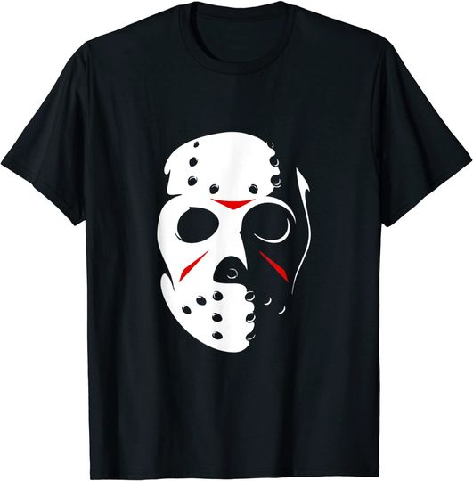 Jason Hockey Mask Halloween Shirt Friday 13TH T-Shirt
