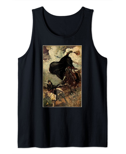 Discover Ichabod Crane Legend of Sleepy Hollow Headless Horseman Tank Top