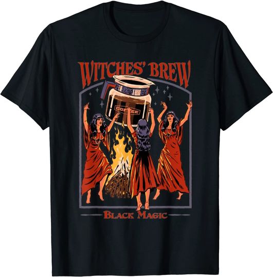 Witches Brew Black Magic Coffee Lover T-Shirt