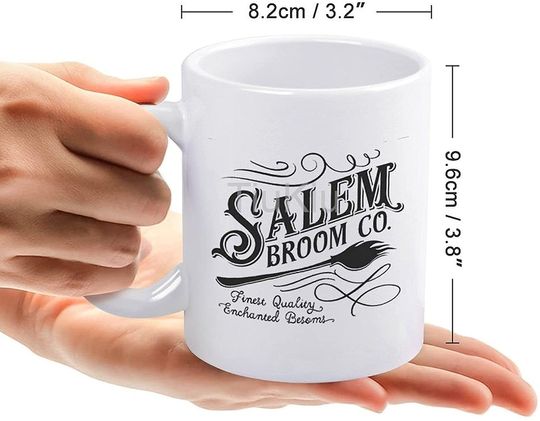 Salem Broom Company Ceramic Milk Tea Mug