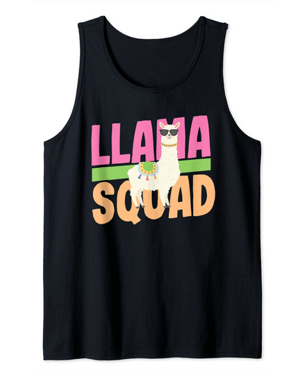 Llama Squad Tank Top