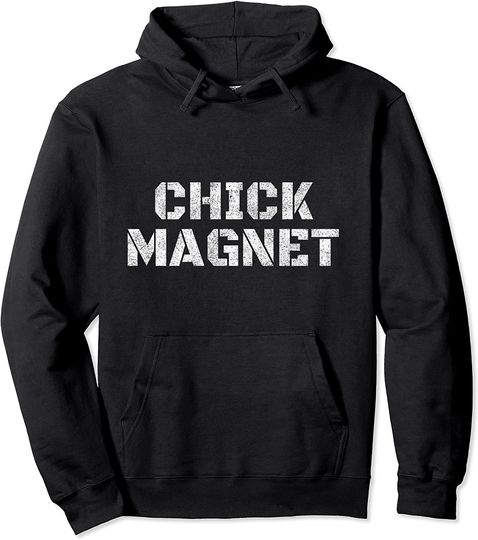 Chick Magnet Funny Vintage Easter Pullover Hoodie