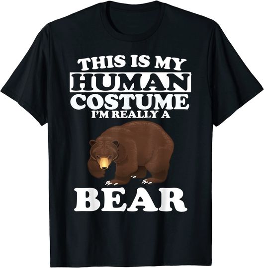Discover This Is my Human Costume I'm Really A Bear Halloween
