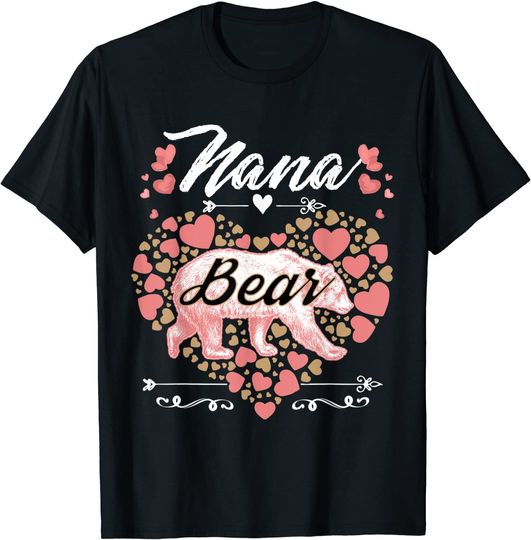 Discover Nana Bear Mother's Day And Birthday T-Shirt