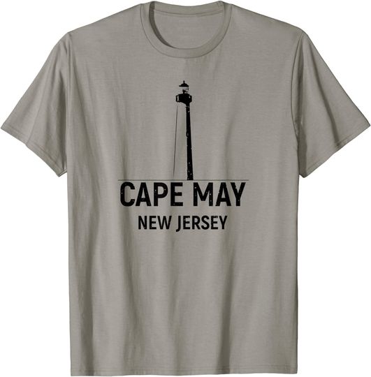 Discover Cape May NJ lighthouse Travel Gift T-Shirt