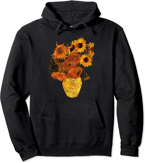 Discover Van Gogh Sunflowers Vintage Hoodie