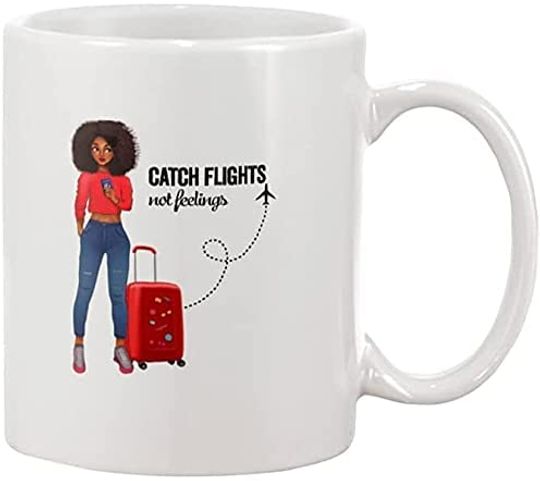 Catch Flights Not Feelings Mug