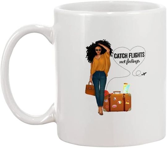 Catch Flights Not Feelings Mug