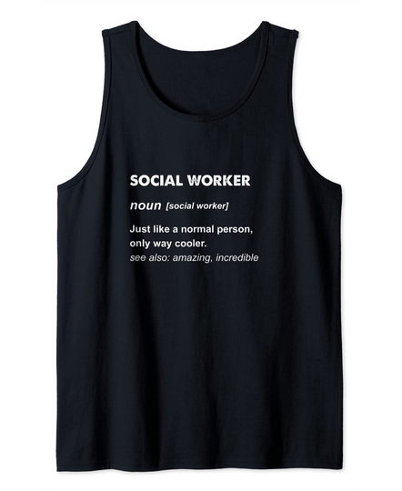 Social Worker Gift Tank Top